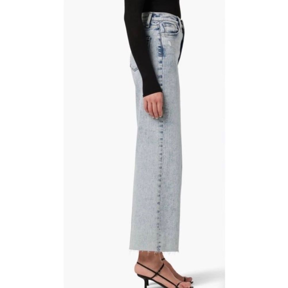 Joe's Jeans The Mia High Rise Wide Ankle Acid Wash Jean in Clueless Size 30 - Picture 2 of 8